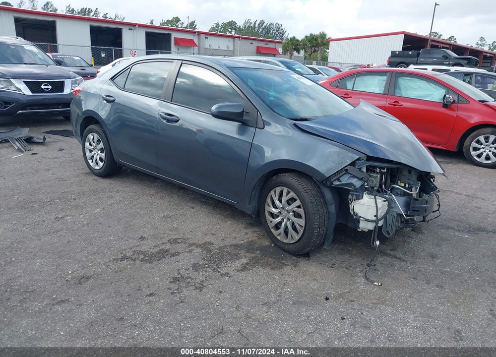 2019 TOYOTA COROLLA LE VIN: 2T1BURHE4KC188788