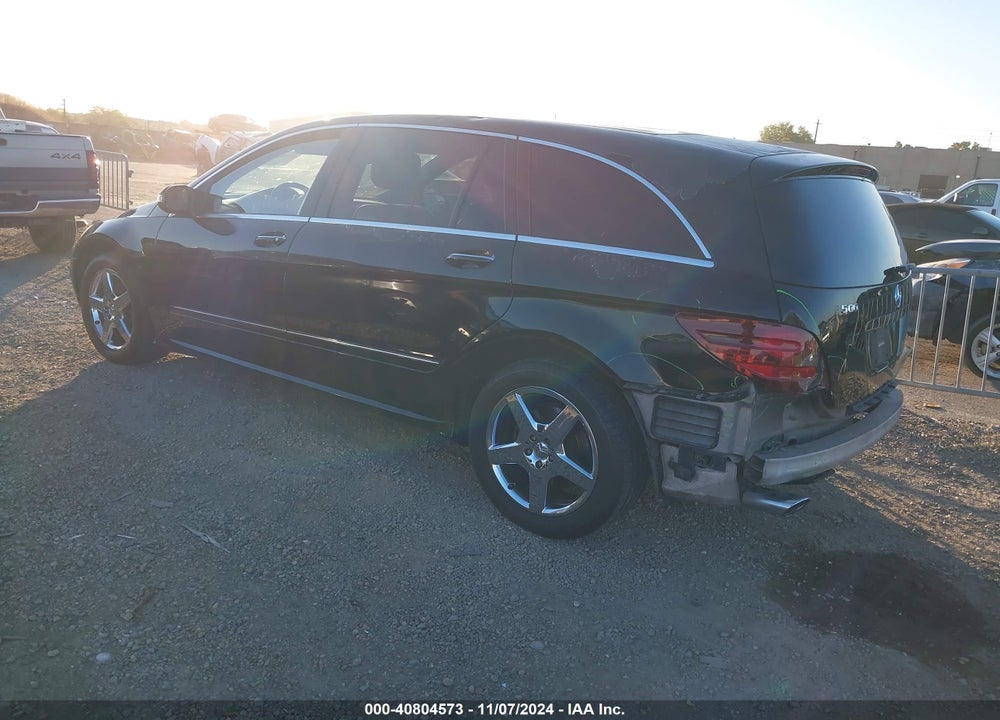 2006 MERCEDES-BENZ R 500 4MATIC VIN: 4JGCB75E76A003626