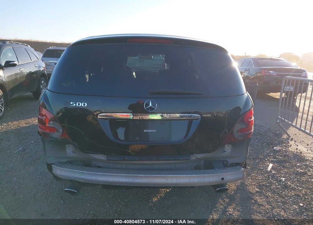 2006 MERCEDES-BENZ R 500 4MATIC VIN: 4JGCB75E76A003626