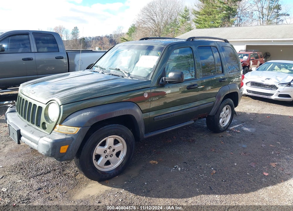 2006 JEEP LIBERTY SPORT VIN: 1J4GL48K36W285831