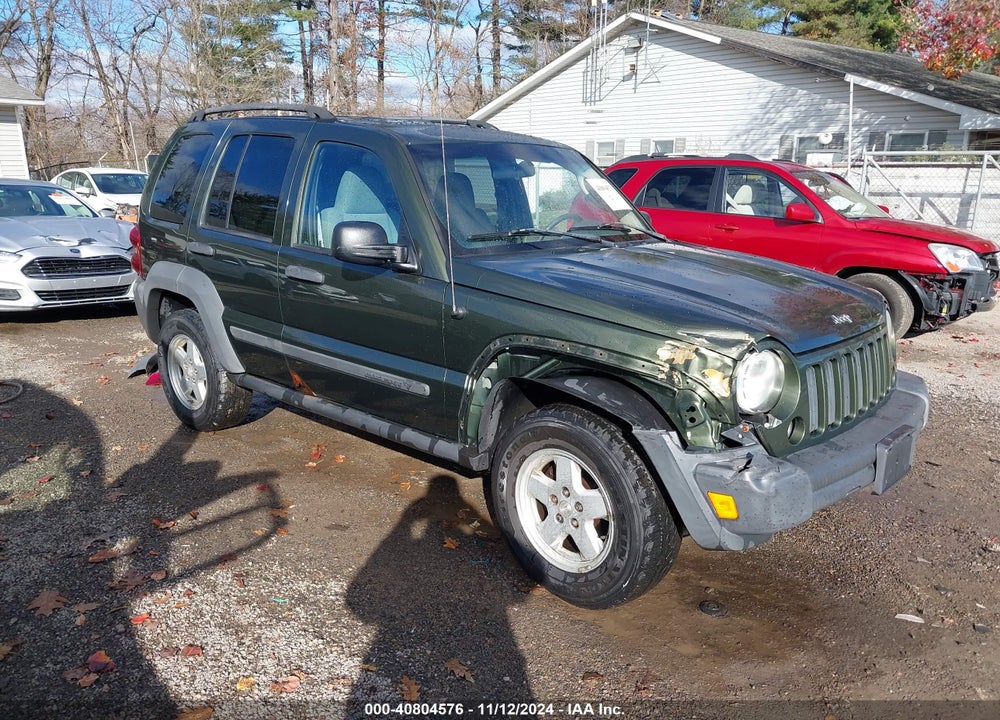 2006 JEEP LIBERTY SPORT VIN: 1J4GL48K36W285831