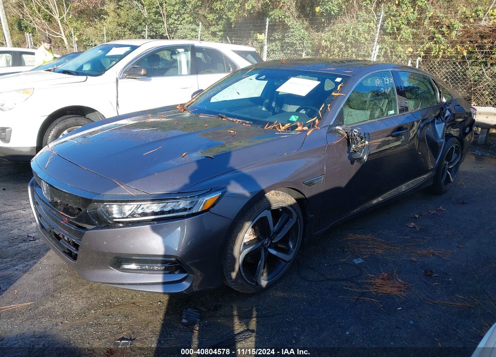 2020 HONDA ACCORD SPORT 2.0T VIN: 1HGCV2F38LA031654