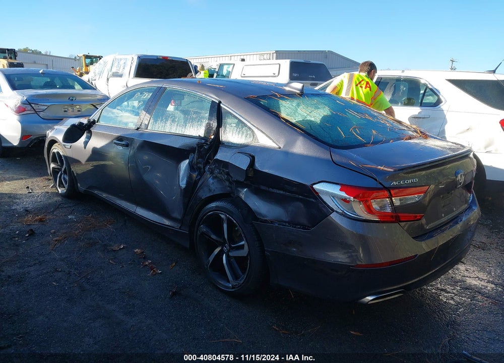 2020 HONDA ACCORD SPORT 2.0T VIN: 1HGCV2F38LA031654