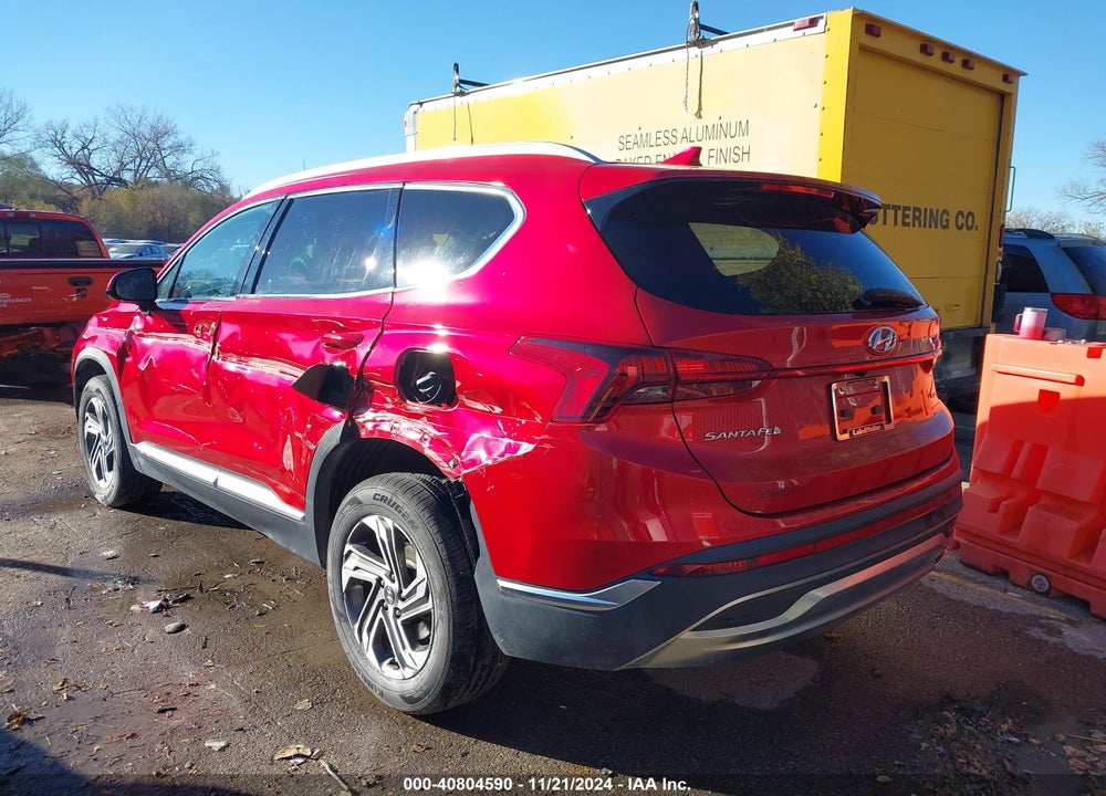 2021 HYUNDAI SANTA FE SEL VIN: 5NMS2DAJ2MH315230