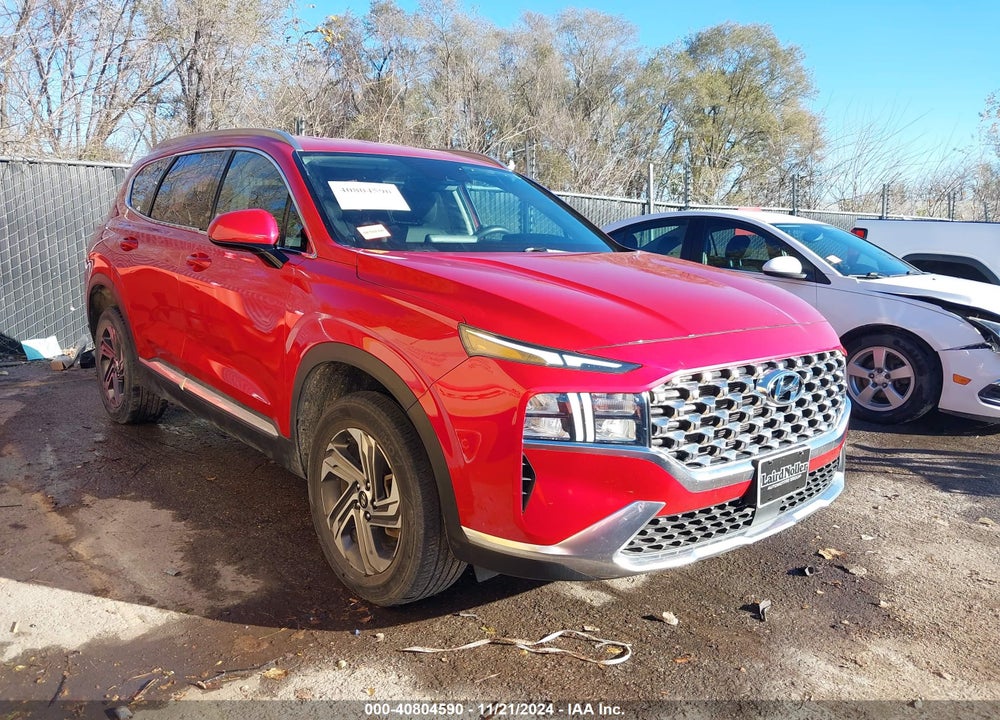 2021 HYUNDAI SANTA FE SEL VIN: 5NMS2DAJ2MH315230