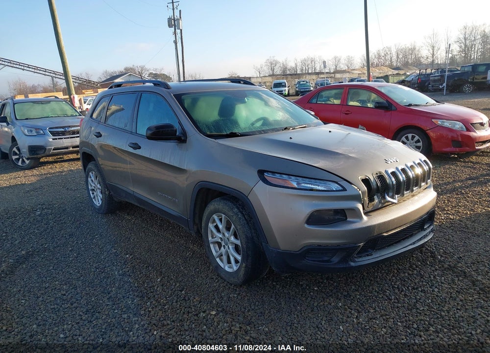 2016 CHEROKEE JEEP  SPORT VIN: 1C4PJMASXGW285896