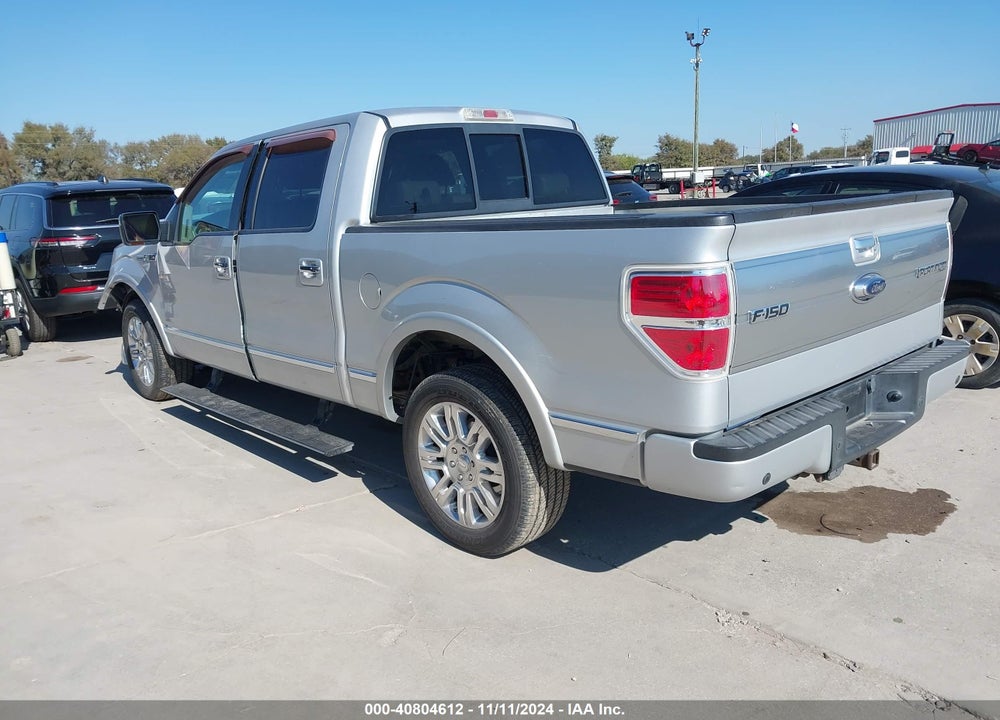 2009 FORD F-150 KING RANCH/LARIAT/PLATINUM/XL/XLT VIN: 1FTPW12V99FB40005