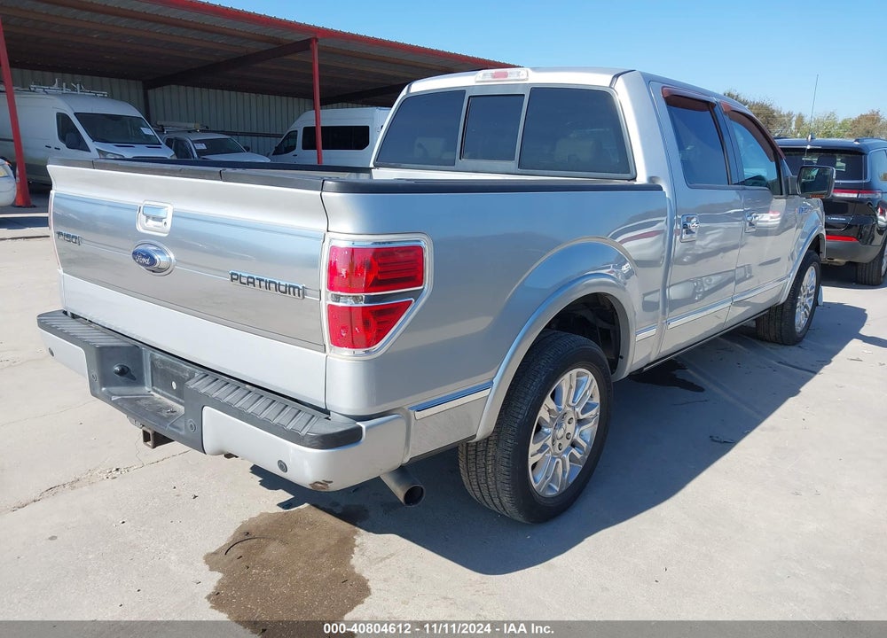 2009 FORD F-150 KING RANCH/LARIAT/PLATINUM/XL/XLT VIN: 1FTPW12V99FB40005