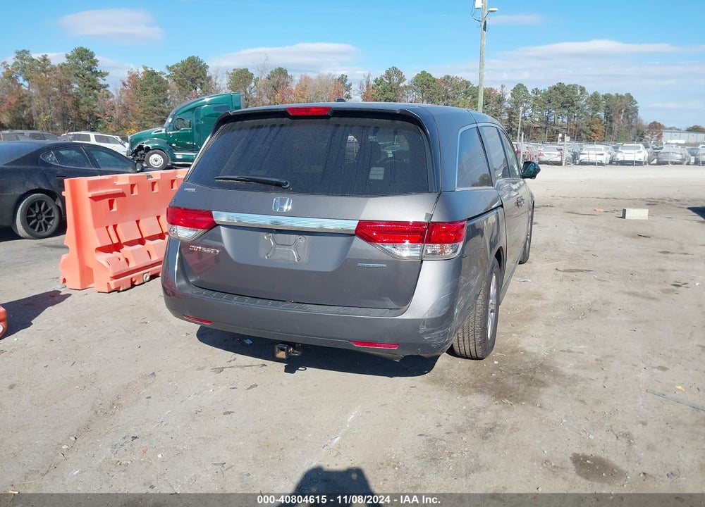 2016 HONDA ODYSSEY SE VIN: 5FNRL5H3XGB108132