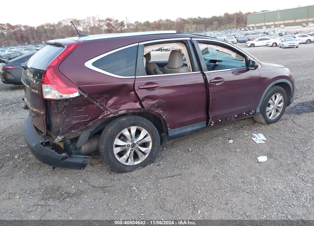 2014 HONDA CR-V EX-L VIN: 5J6RM4H74EL055720