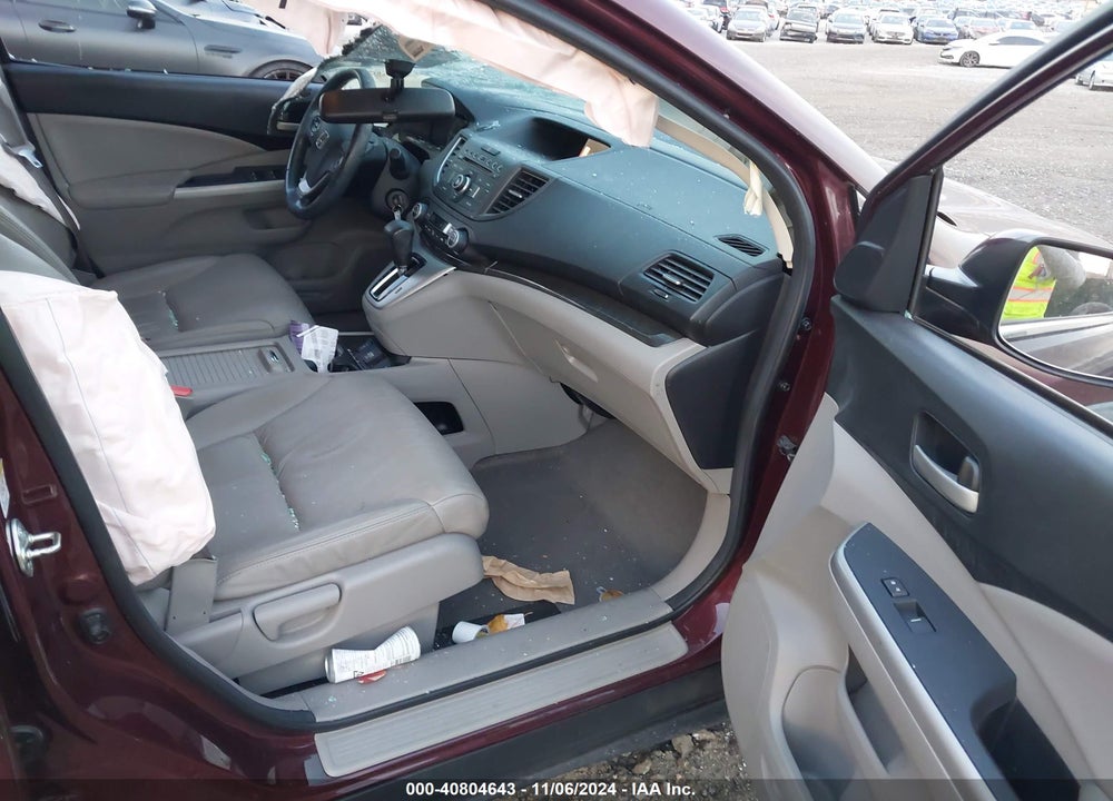 2014 HONDA CR-V EX-L VIN: 5J6RM4H74EL055720