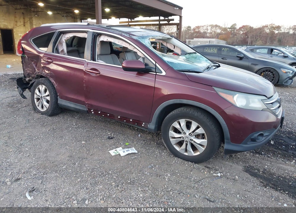 2014 HONDA CR-V EX-L VIN: 5J6RM4H74EL055720
