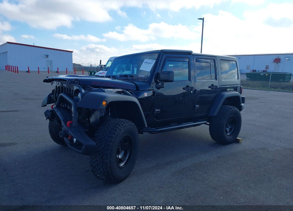 2016 JEEP WRANGLER UNLIMITED RUBICON HARD ROCK VIN: 1C4BJWFG1GL284423