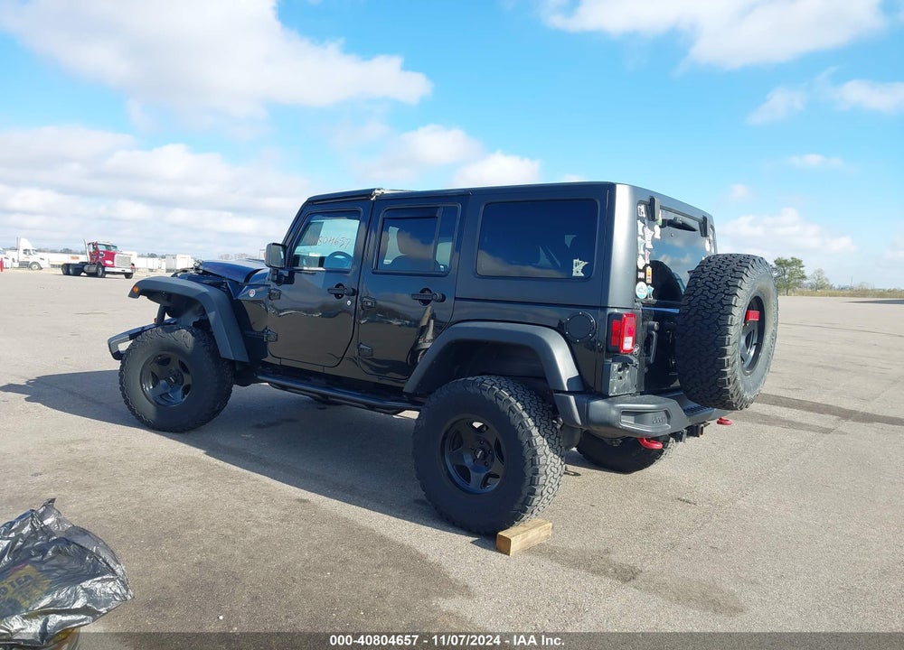 2016 JEEP WRANGLER UNLIMITED RUBICON HARD ROCK VIN: 1C4BJWFG1GL284423
