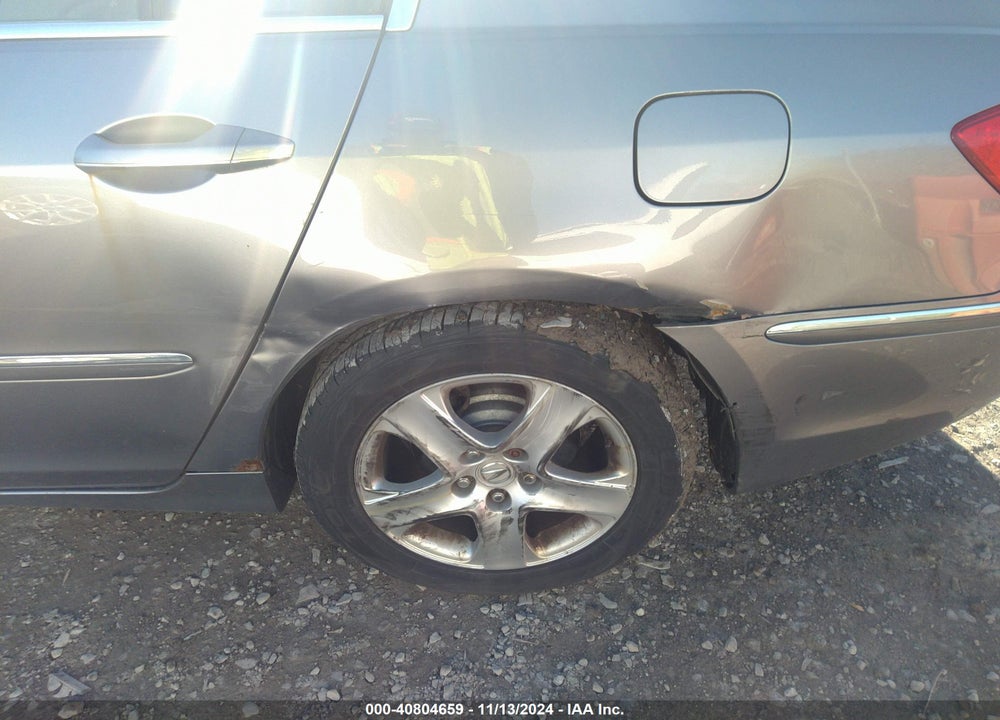 2005 ACURA RL 3.5 (48-STATE ONLY) (A5) VIN: JH4KB165X5C015296