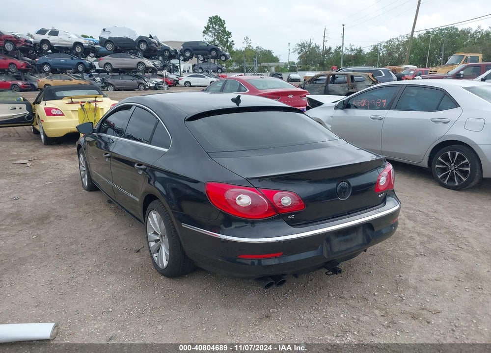 2011 VOLKSWAGEN CC SPORT VIN: WVWMN7AN8BE702076