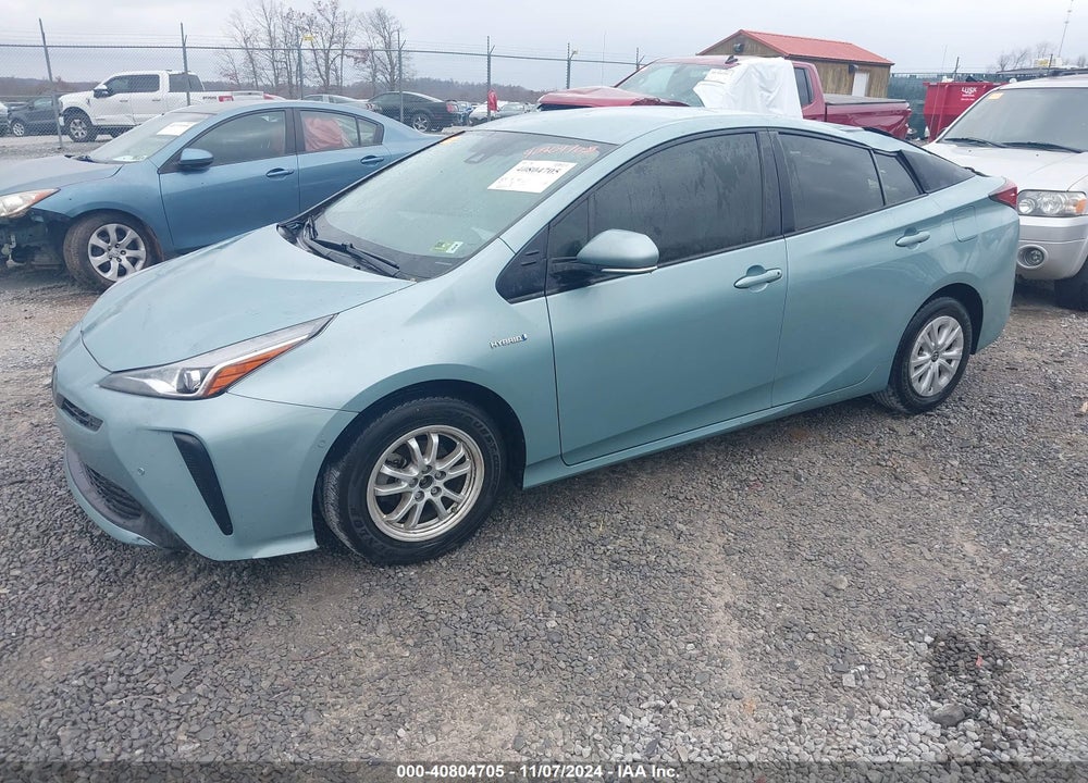 2020 TOYOTA PRIUS LE VIN: JTDKARFU6L3118741