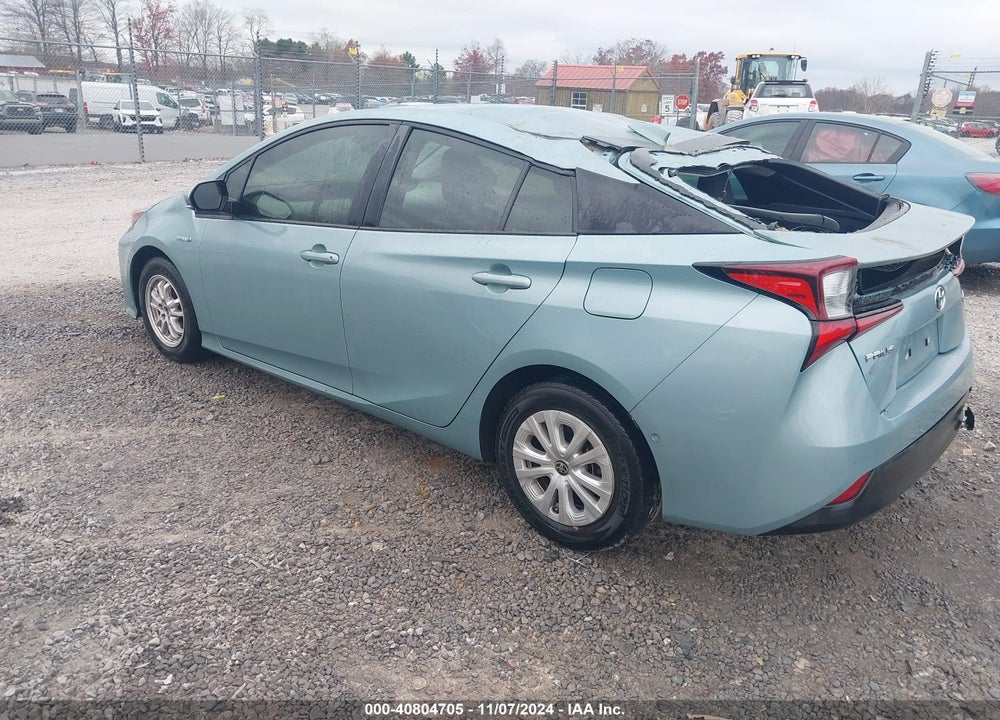 2020 TOYOTA PRIUS LE VIN: JTDKARFU6L3118741