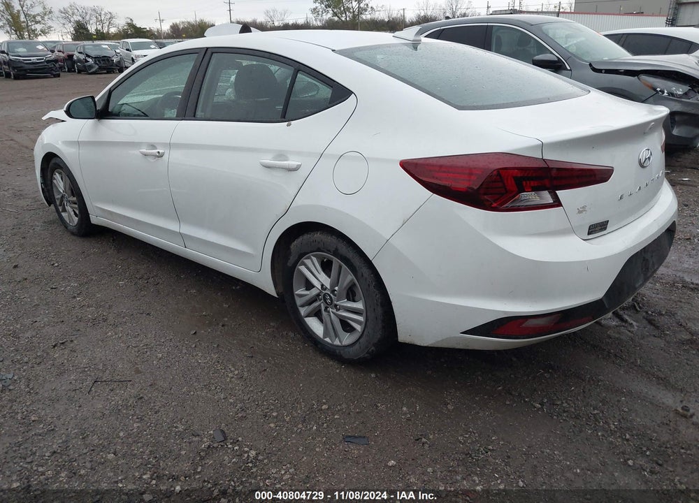 2020 HYUNDAI ELANTRA SEL VIN: 5NPD84LF3LH540709