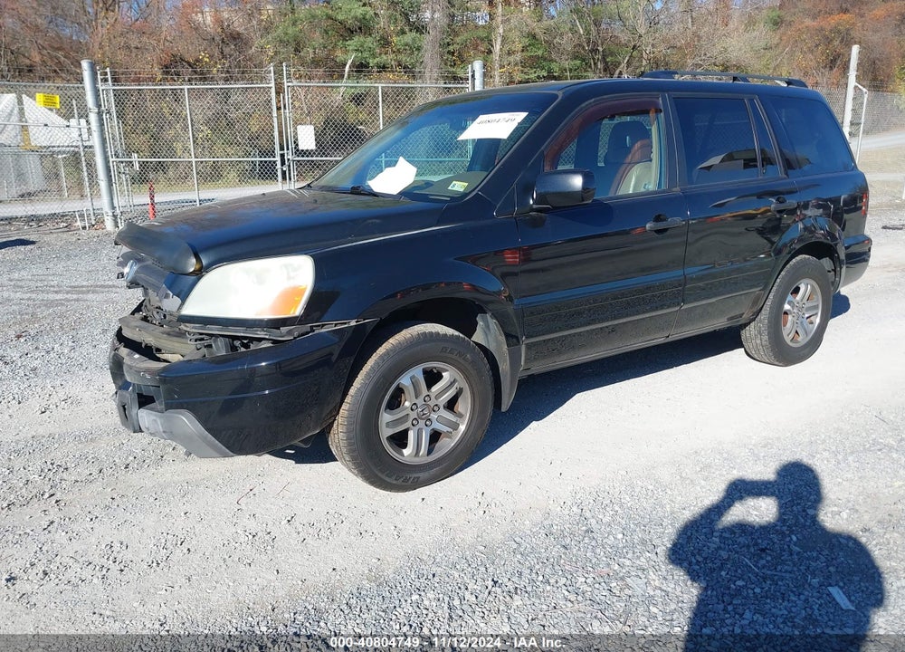 2004 HONDA PILOT EX VIN: 2HKYF18734H509713