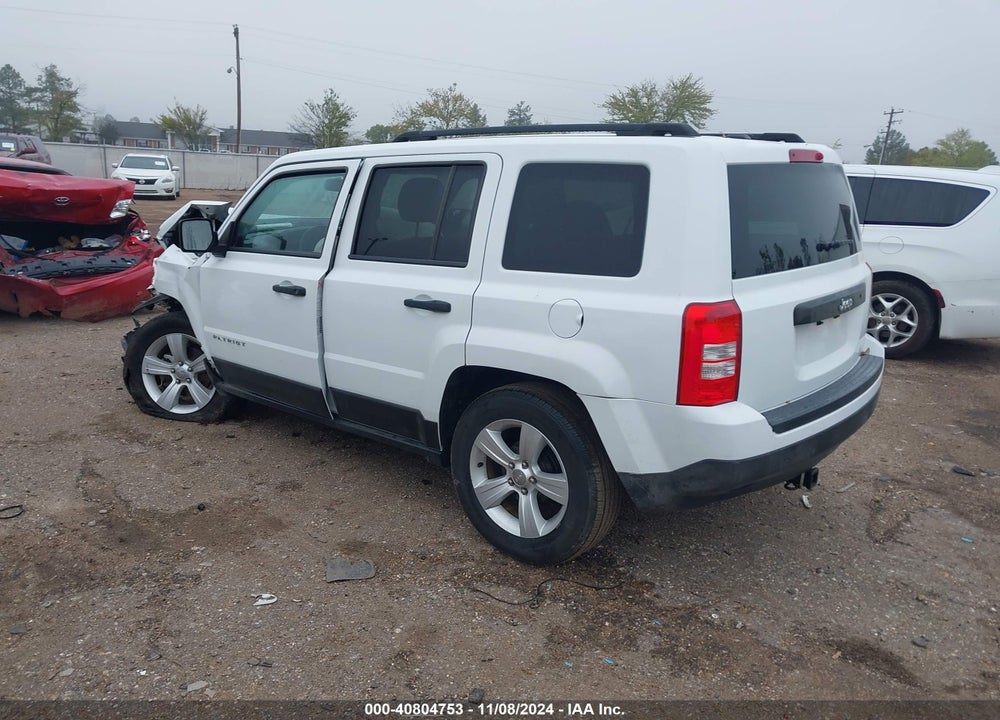 2014 JEEP PATRIOT SPORT VIN: 1C4NJPBB7ED754734