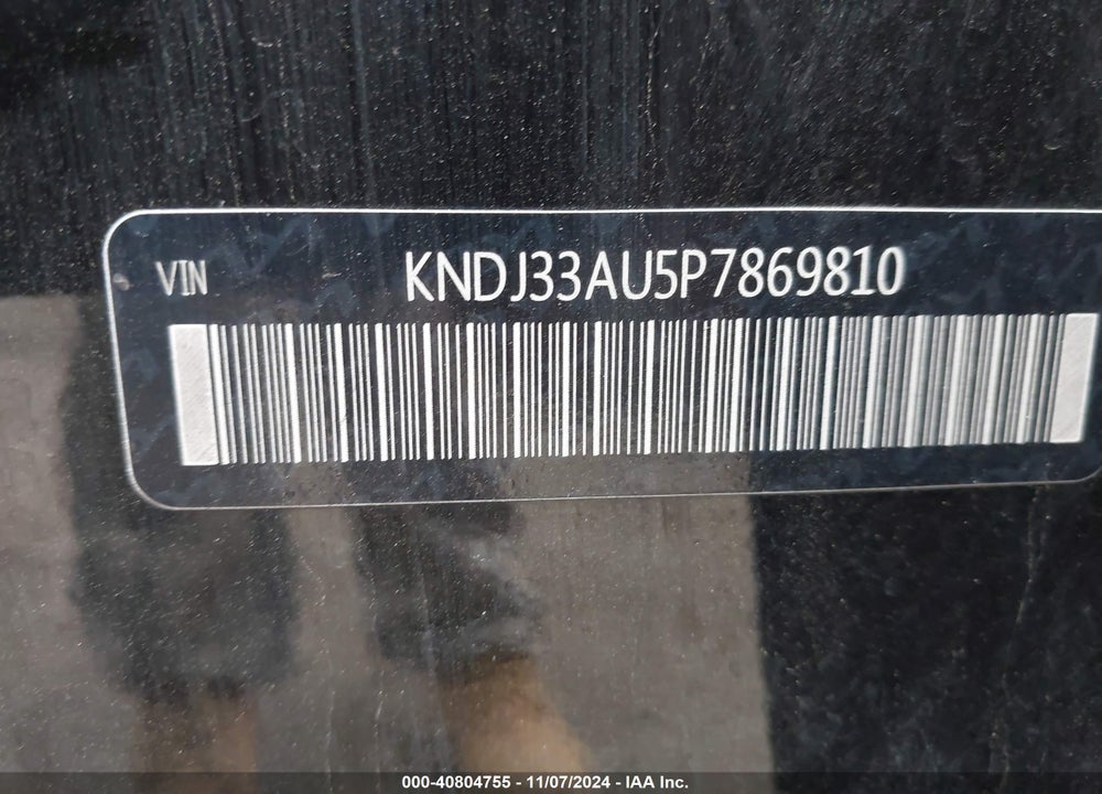 2023 KIA SOUL EX VIN: KNDJ33AU5P7869810