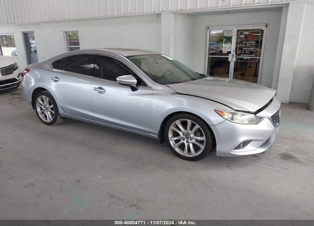 2016 MAZDA 6 I TOURING VIN: JM1GJ1V50G1420190