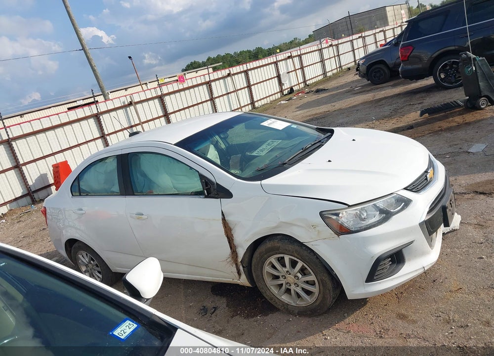 2018 CHEVROLET SONIC LT AUTO VIN: 1G1JD5SHXJ4115653