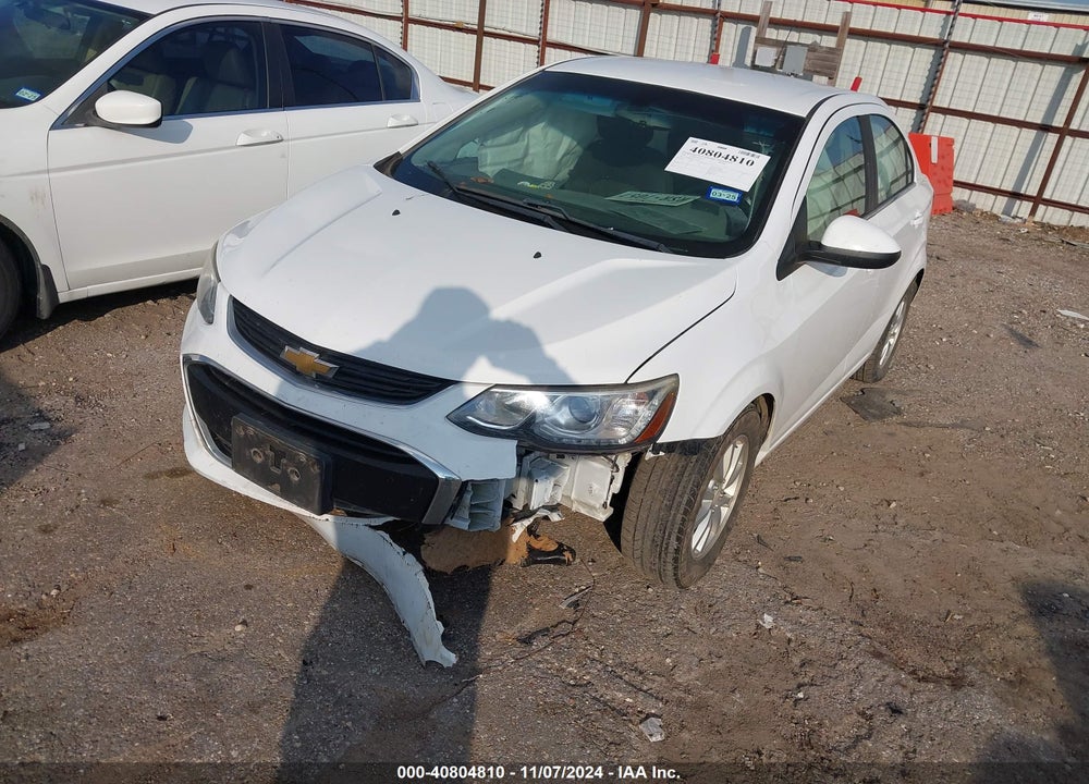 2018 CHEVROLET SONIC LT AUTO VIN: 1G1JD5SHXJ4115653