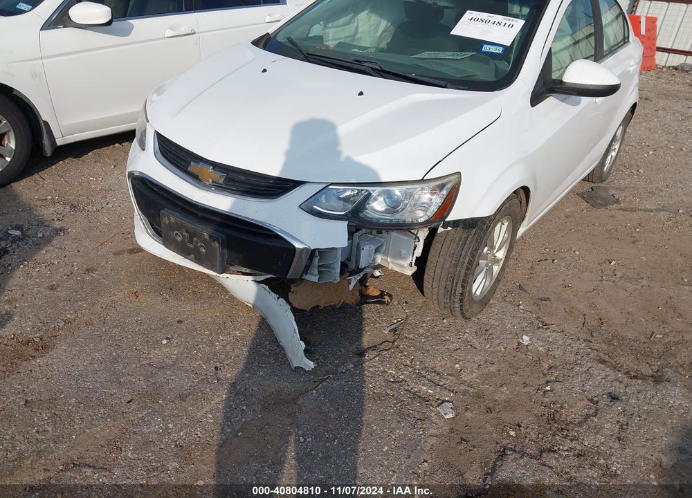 2018 CHEVROLET SONIC LT AUTO VIN: 1G1JD5SHXJ4115653