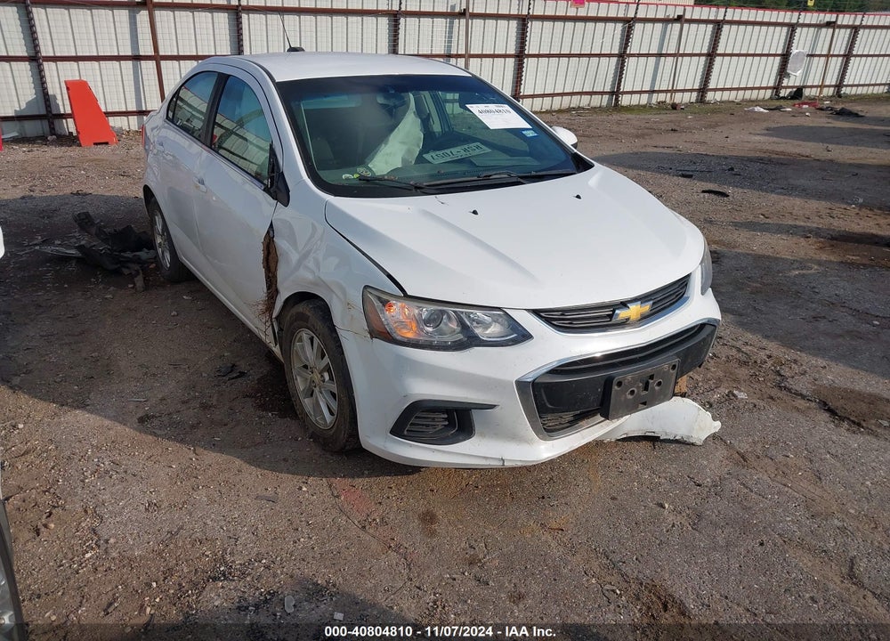 2018 CHEVROLET SONIC LT AUTO VIN: 1G1JD5SHXJ4115653