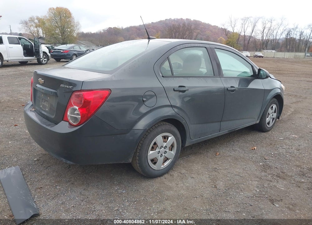 2014 CHEVROLET SONIC LS AUTO VIN: 1G1JA5SH4E4181176