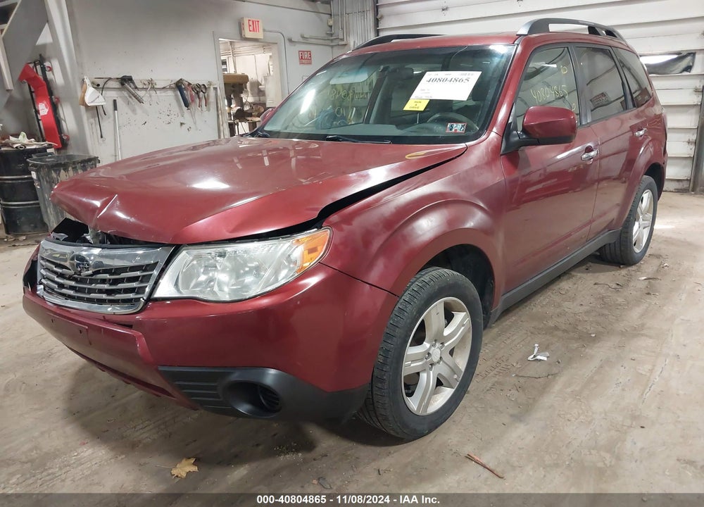 2010 SUBARU FORESTER 2.5X PREMIUM VIN: JF2SH6CC7AH756634