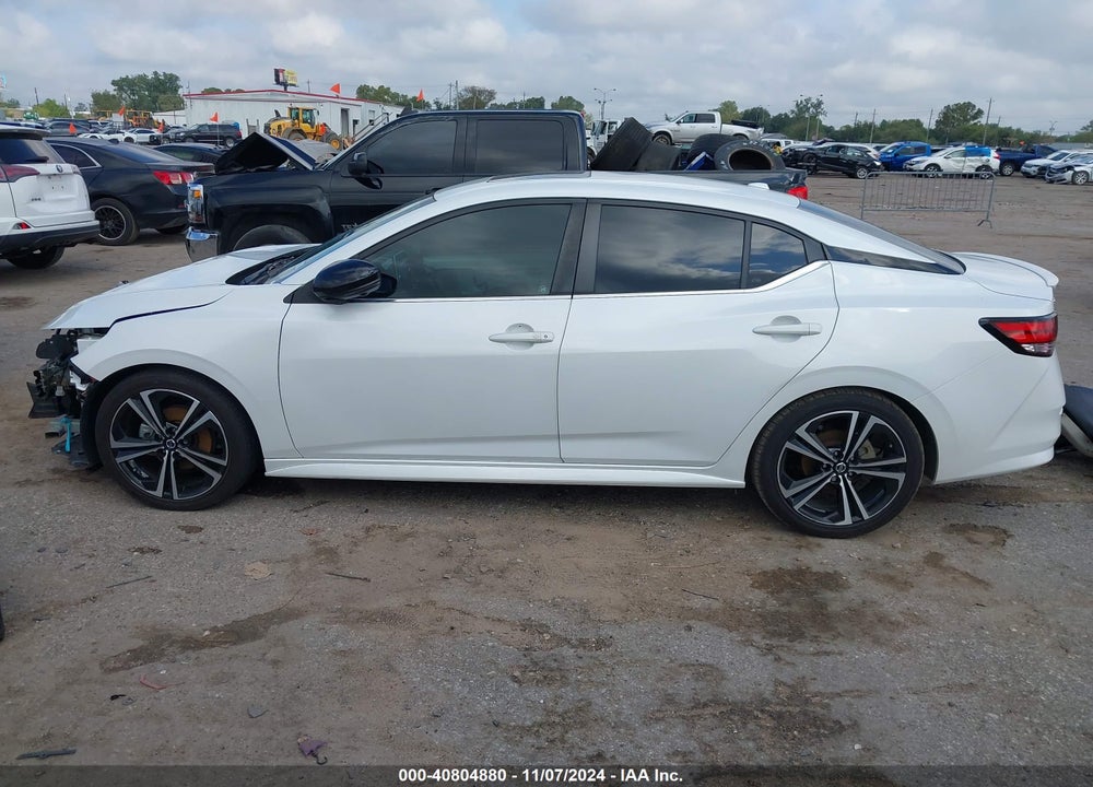 2022 NISSAN SENTRA SR XTRONIC CVT VIN: 3N1AB8DV0NY233251