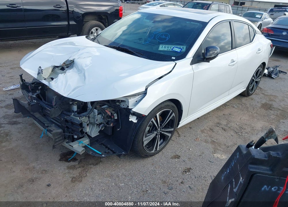 2022 NISSAN SENTRA SR XTRONIC CVT VIN: 3N1AB8DV0NY233251