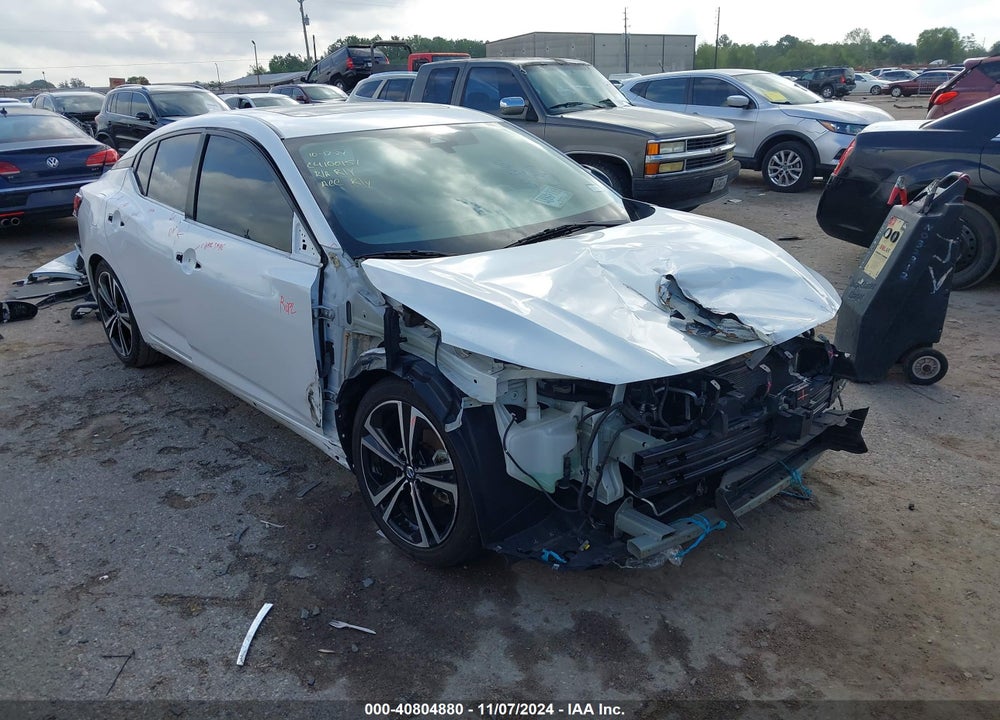 2022 NISSAN SENTRA SR XTRONIC CVT VIN: 3N1AB8DV0NY233251