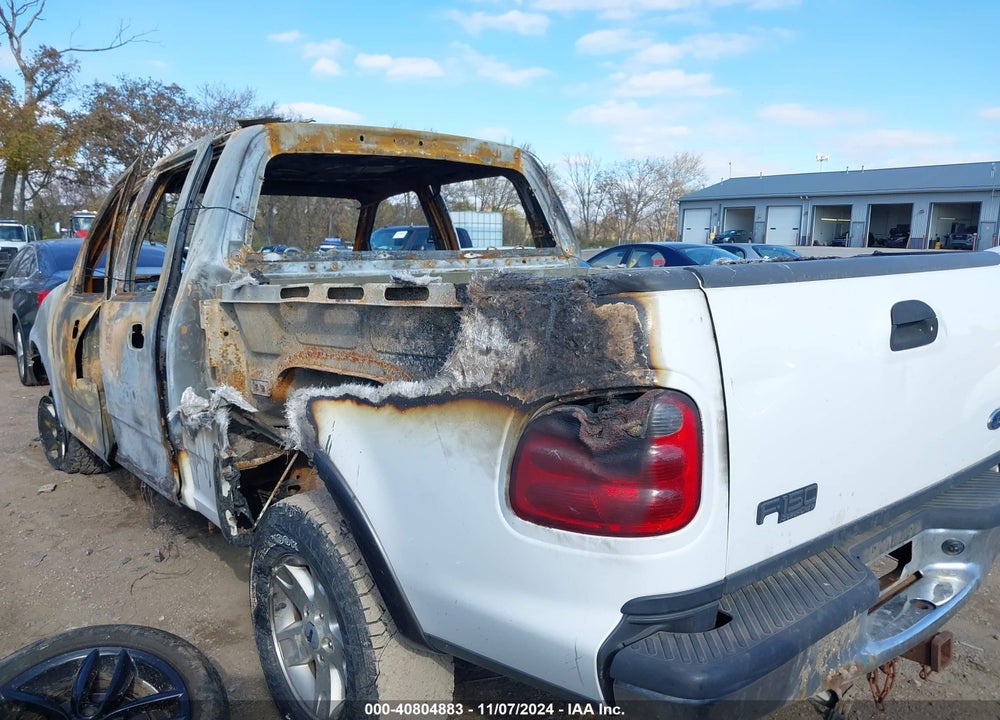 2003 FORD F-150 LARIAT/XLT VIN: 1FTRW08L33KC62687