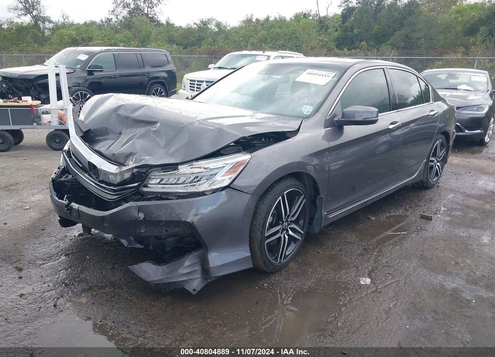 2017 HONDA ACCORD TOURING V6 VIN: 1HGCR3F97HA040092