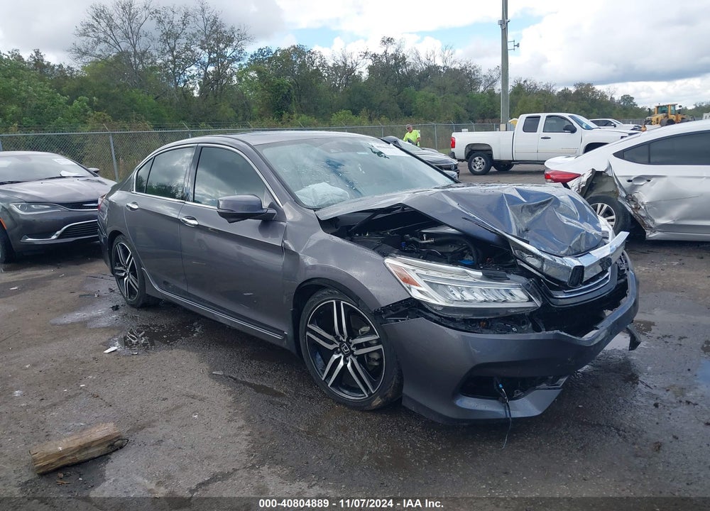 2017 HONDA ACCORD TOURING V6 VIN: 1HGCR3F97HA040092