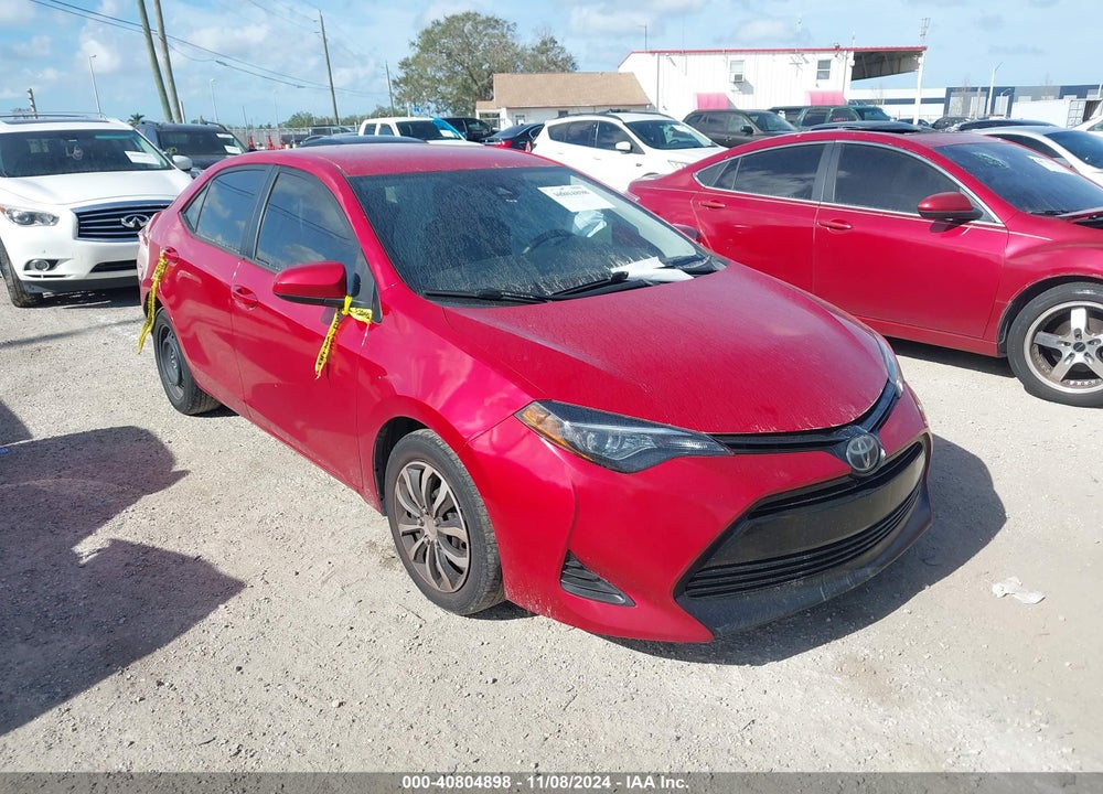 2019 TOYOTA COROLLA LE VIN: 2T1BURHE1KC212917