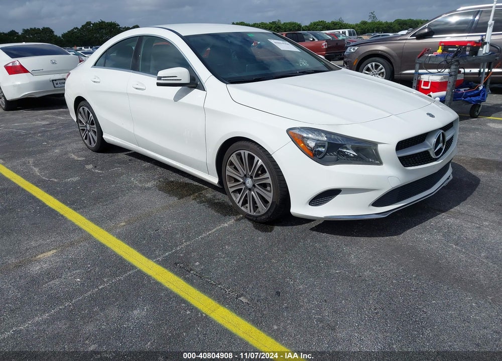 2018 MERCEDES-BENZ CLA 250 VIN: WDDSJ4EB3JN688562