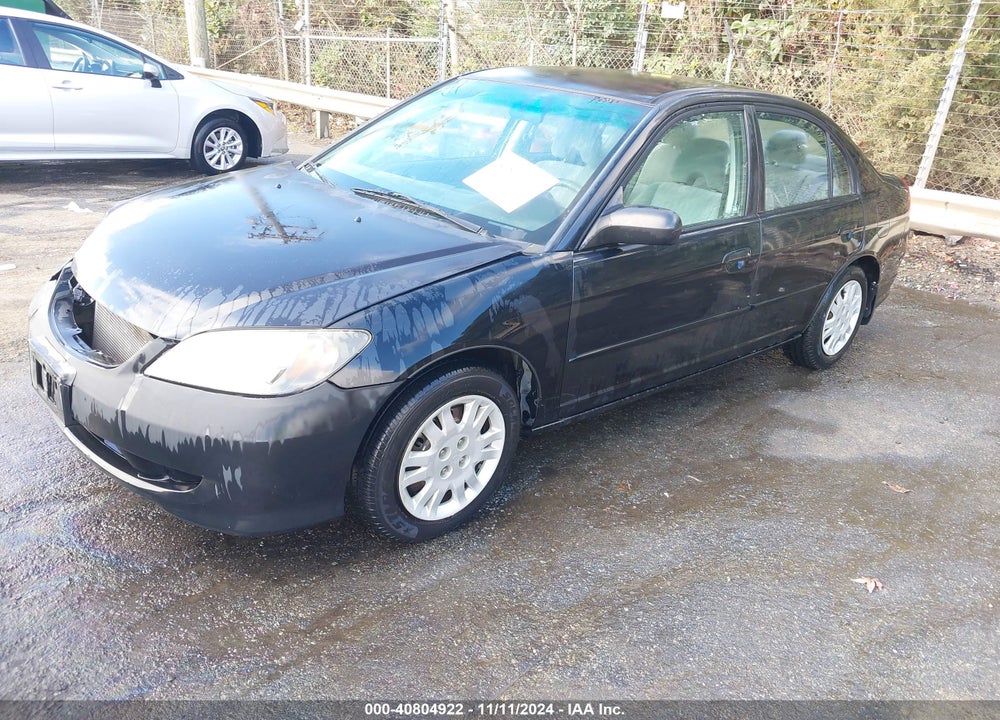 2005 HONDA CIVIC LX VIN: 1HGES16525L012330