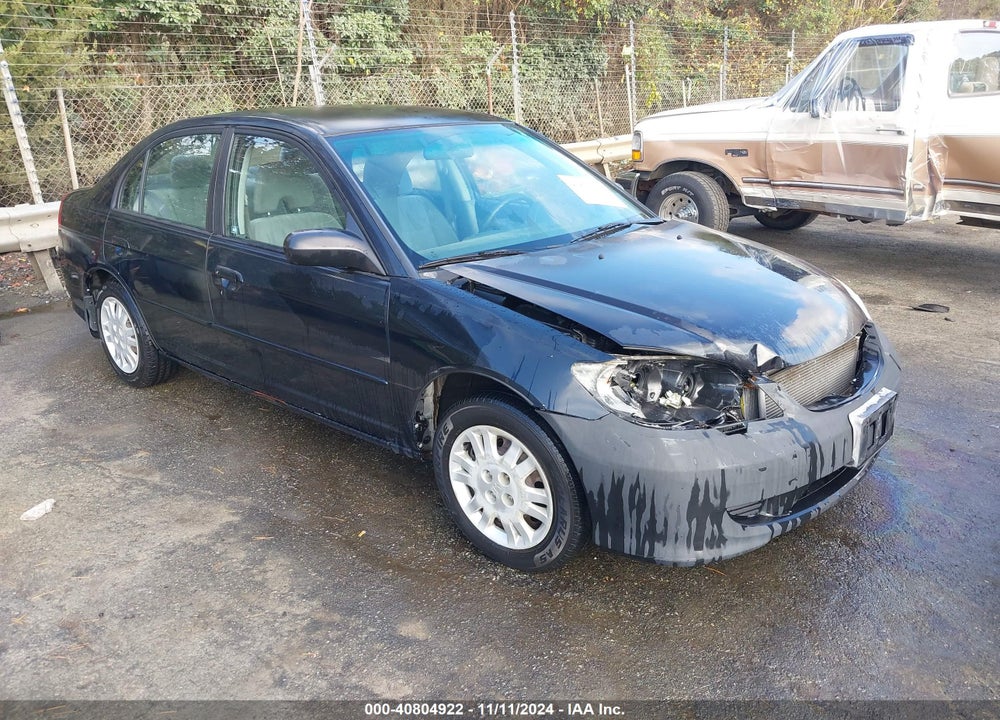2005 HONDA CIVIC LX VIN: 1HGES16525L012330