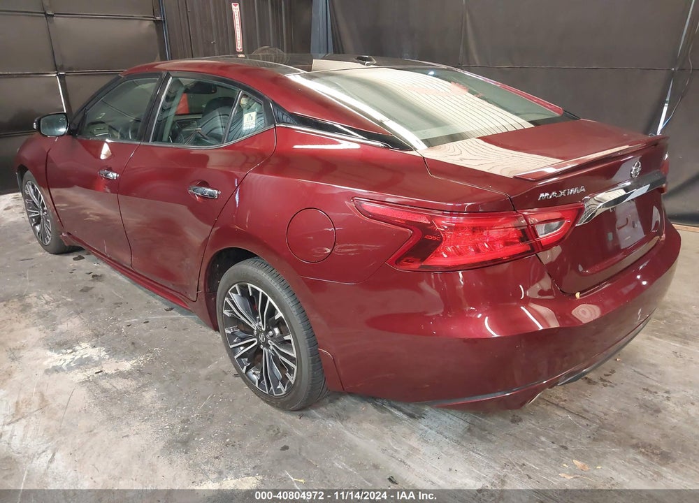 2016 NISSAN MAXIMA 3.5 PLATINUM VIN: 1N4AA6AP8GC398122