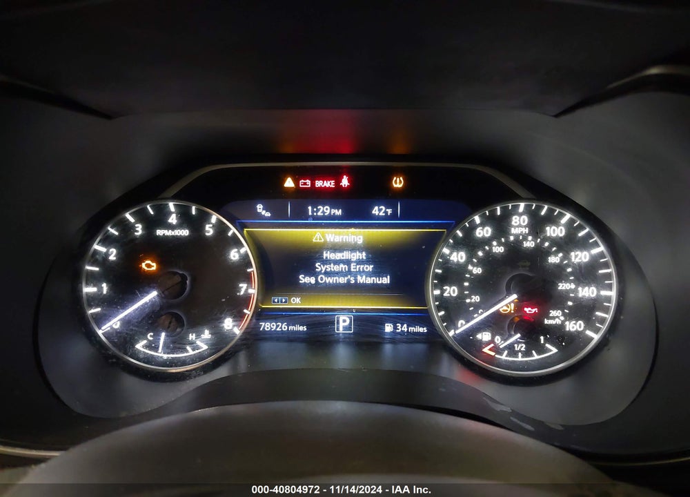 2016 NISSAN MAXIMA 3.5 PLATINUM VIN: 1N4AA6AP8GC398122