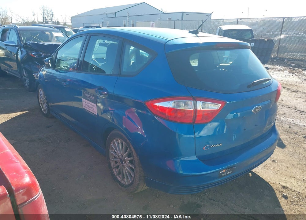 2013 FORD C-MAX HYBRID SE VIN: 1FADP5AU1DL521668