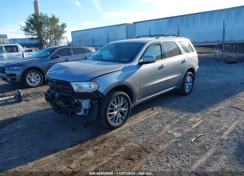 2016 DODGE DURANGO LIMITED VIN: 1C4RDJDG6GC486296