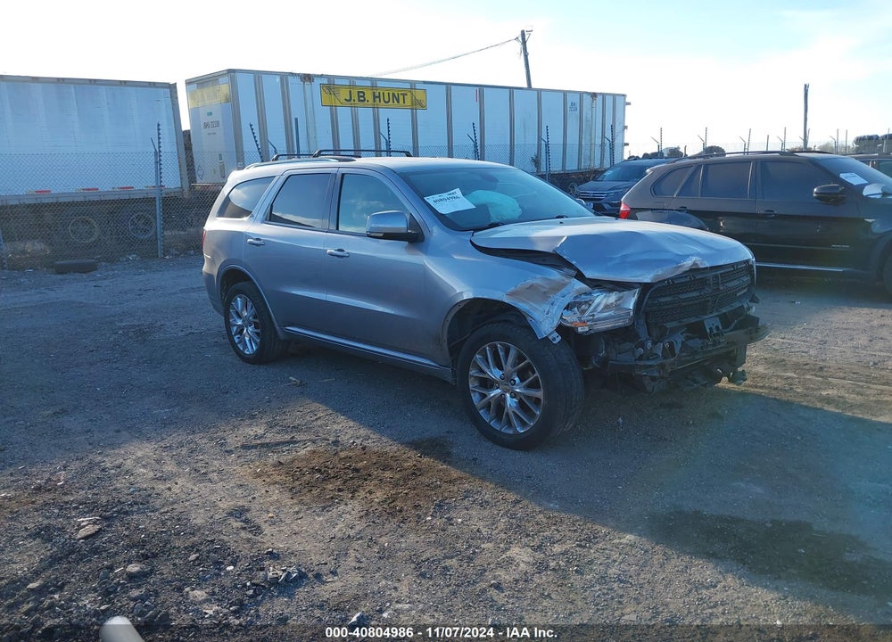 2016 DODGE DURANGO LIMITED VIN: 1C4RDJDG6GC486296