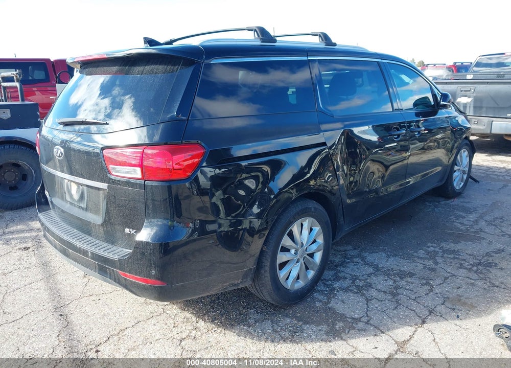 2016 KIA SEDONA EX VIN: KNDMC5C16G6146971