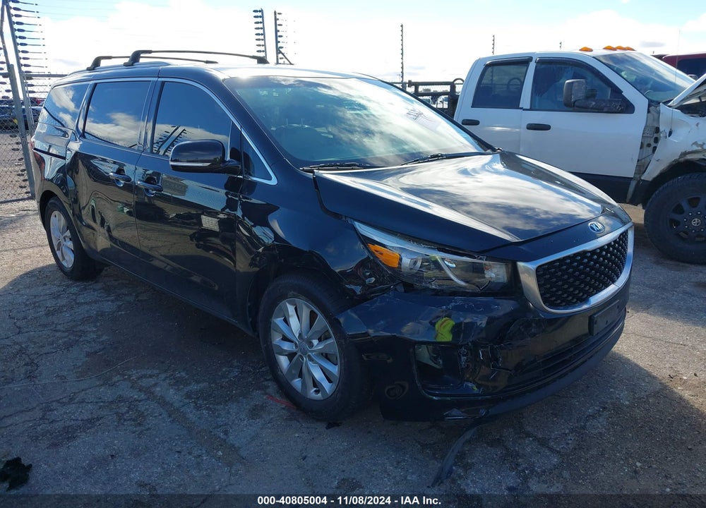 2016 KIA SEDONA EX VIN: KNDMC5C16G6146971
